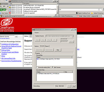 Cineform render problem in Premiere 20 at DVinfonet