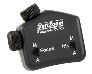 The VariZoom PFI focus and iris control.