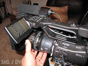 Sony HVR-Z7U Focus and Low Light Shooting Tips stgz7a