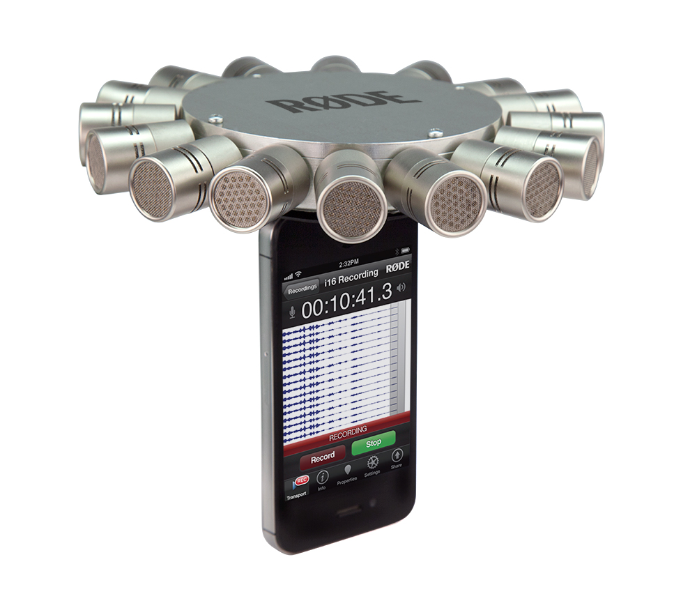 RØDE i16 Offers 360º Surround Recording for iOS Devices i16_03_web
