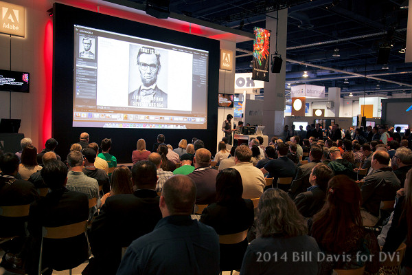 A large live show demo at NAB.