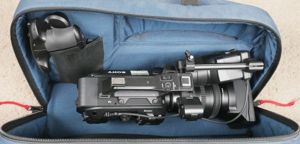 FS7 with 28-135mm, SmartGrip removed, VF folded down