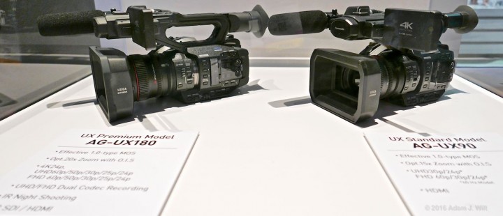 Panasonic's new camcorders are UHD-capable