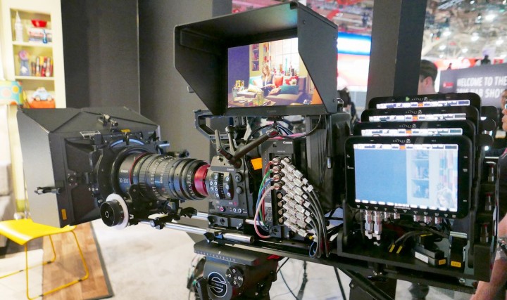 Add four Odyssey7Q+ recorders to make it a camcorder