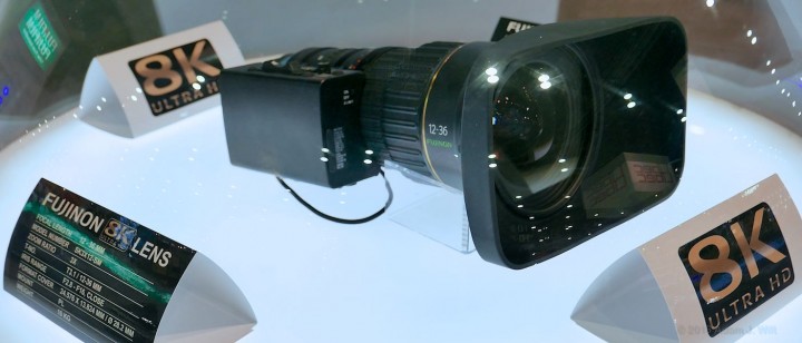 Fujinon's 8K large-sensor zoom
