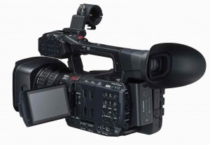 Canon XF205 OLED display