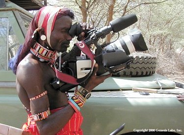 Samburu Warrior in Northern Kenya