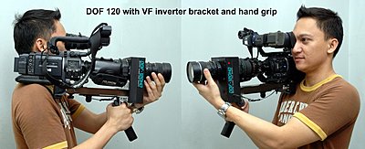 Inverted the HD100 VF for use with lens adapter-dof-120-vf-inverter-handgrip.jpeg