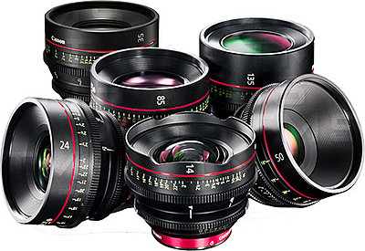 Canon Cinema Prime Discount Program January 5 2014 at Texas Media Systems-canon_6-lens-makeshift_water.jpg