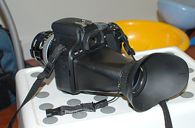 Low cost viewfinder/Loupe! Just got one Heads up...-mounted.jpg