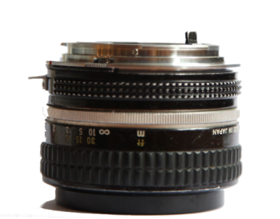 Will this non-Ai Nikon lens will work with the Canon 5dmk2?-lens-side-view.png