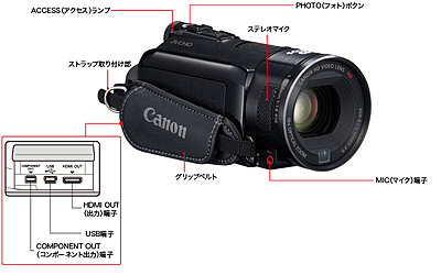 Canon Japan announces  iVIS HF S11, HF21-hfs11left.jpg