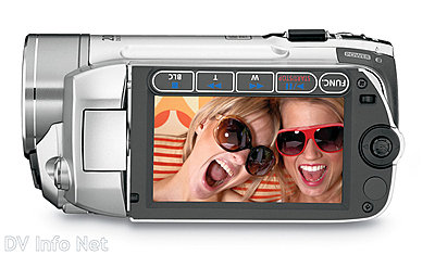 Canon VIXIA HF10 and HF100 flash memory HD cams-fs10sideopen.jpg