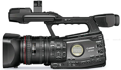 Press Release: Canon's New XF305 and XF300 Professional HD Camcorder-xfprofileleft1200.jpg