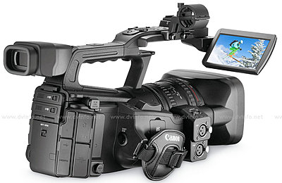 Press Release: Canon's New XF305 and XF300 Professional HD Camcorder-xf300backob1200.jpg