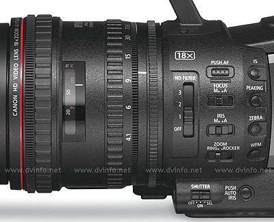 Press Release: Canon's New XF305 and XF300 Professional HD Camcorder-xflensdetail900.jpg