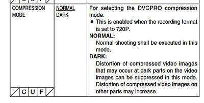 Normal or Dark Compression / HDX-900 VTR Menu-dark-compression.jpg