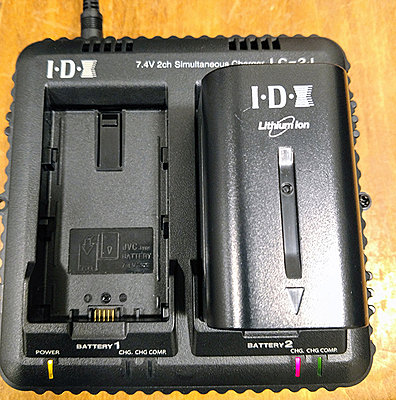 JVC LC-2J Genuine Dual Charger for SSL-50, SSL-75 Batteries-5.jpg