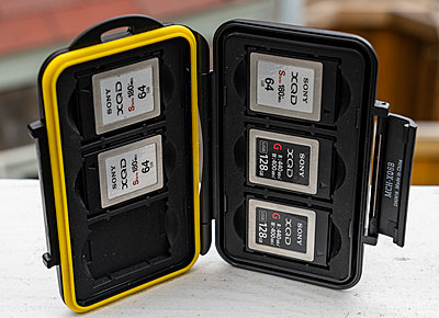 Sony FS7, Two Lens, Lots Extras-xqd-cards-1295.jpg