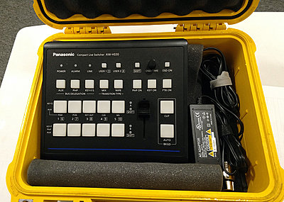 Panasonic AW-HS50N Compact 10-Bit Processing HD/SD Live Switcher w/ custom case-img_1.jpg