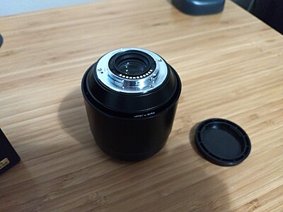 Panasonic Leica DG Nocticron 42.5mm f1.2 MINT/ PRISTINE CONDITION!-leica-rear-view.jpg