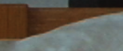 For those NX5U users encoding to ProRes 422, check out the results of this test...-brown-wood_white-cloth-ame-prores-422-500-percent.png