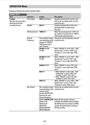 Realistic card options with the PXW-Z280?-320-settings-pg115.jpg