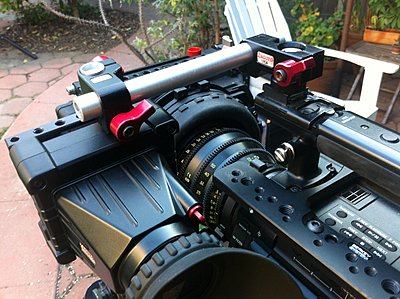 Mounting a Zacuto EVF on the front of the F3-img_0801.jpg