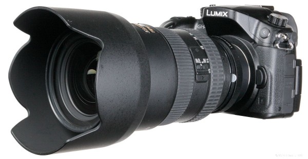 GH4 with Nikkor 17-55mm f/2.8, via F-to-MFT adapter.