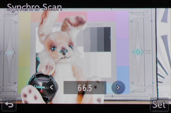 The GH4 offers Synchro Scan, to fine-tune shutter speeds.
