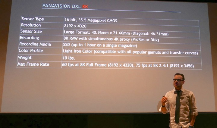 Michael Cioni talks about the Millenium DXL’s major specifications