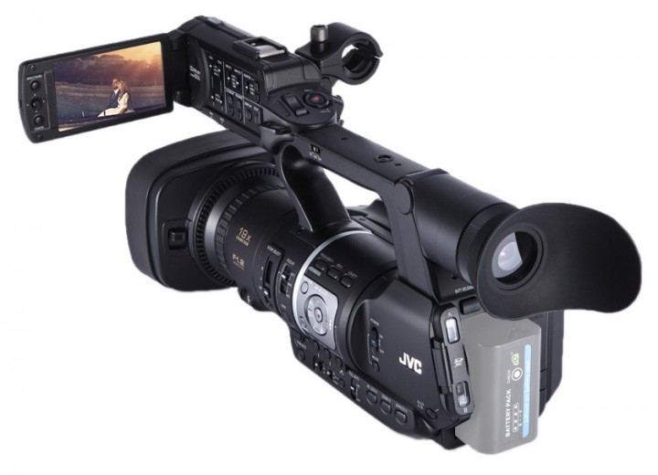 JVC-JY-HM360-Professional-Handheld-1080P-HD-Camcorder-18-9-Mega-Pixels-CMOS-Sensor-9H-Runtime