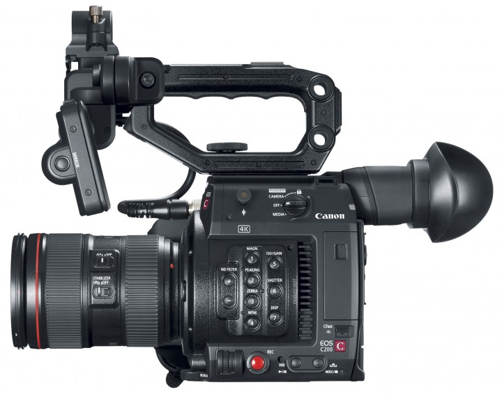 C200 with included LCD monitor and top handle