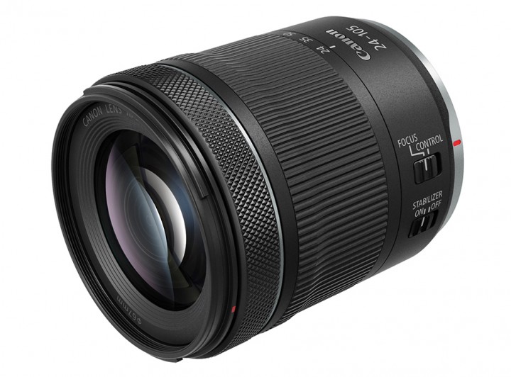 Canon RF 24-105mm F4-7.1 IS STM standard zoom lens